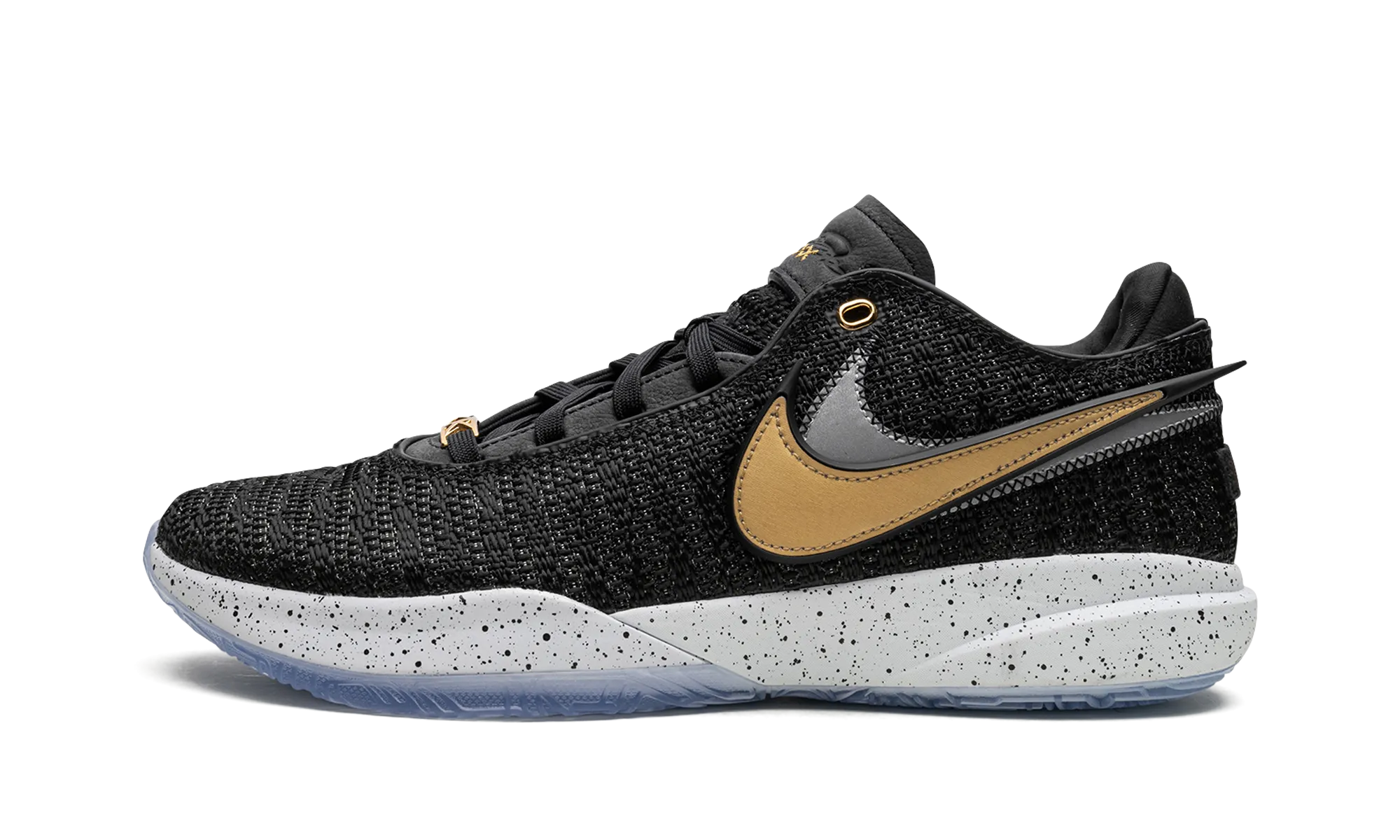 LeBron 20 "Black/Metallic Gold" Adjustable Strap