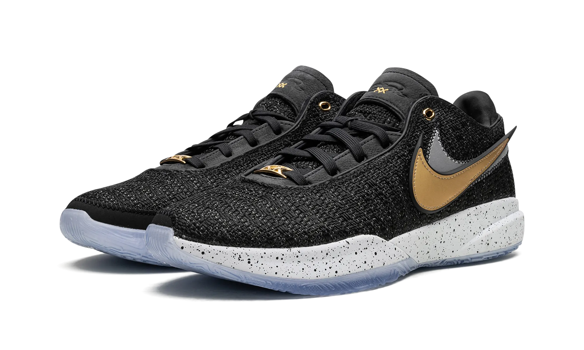 LeBron 20 "Black/Metallic Gold" Enhanced Breathability Soft Land