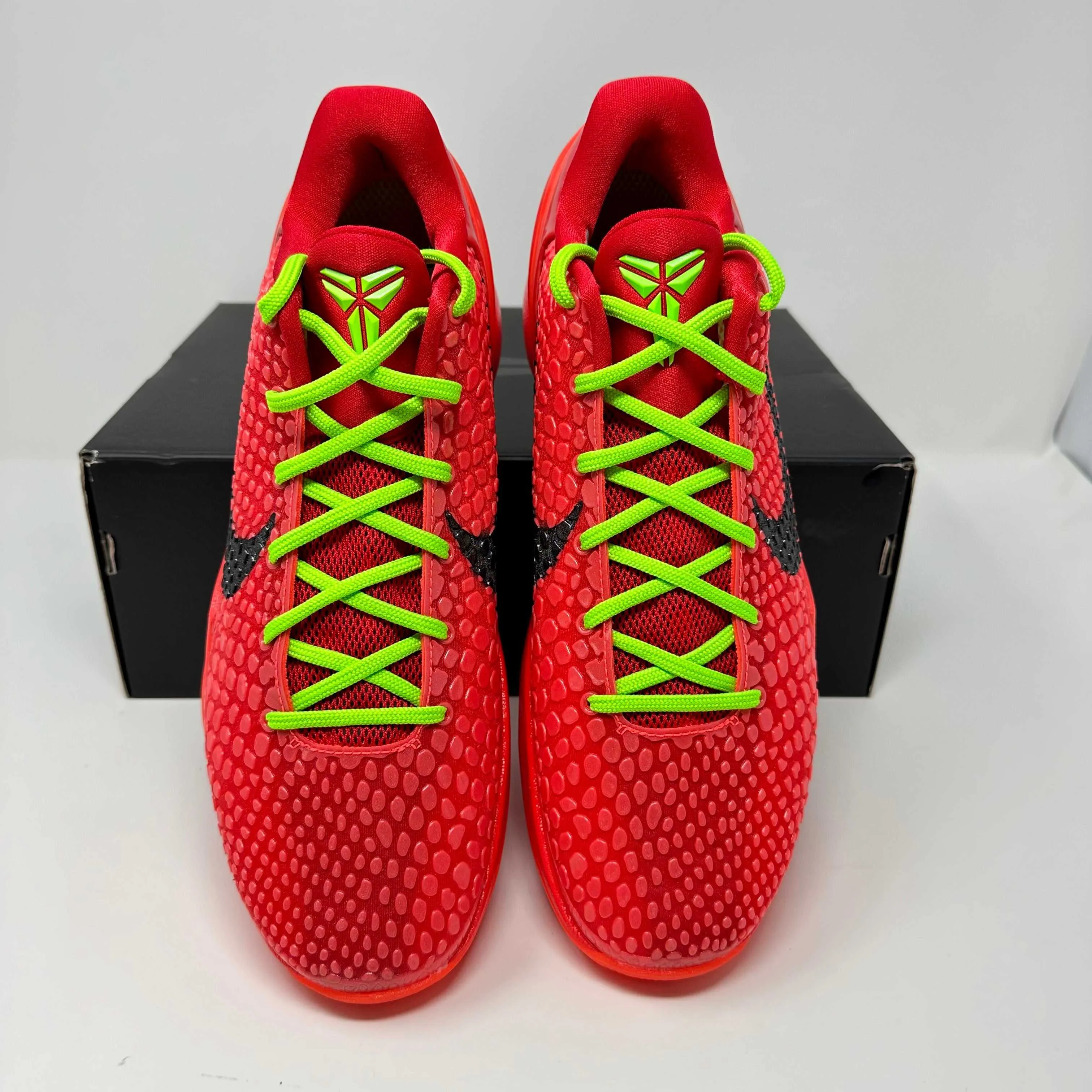 Stain Resistant Seamless Toe Box Construction Nike Kobe 6 Protro Reverse Grinch