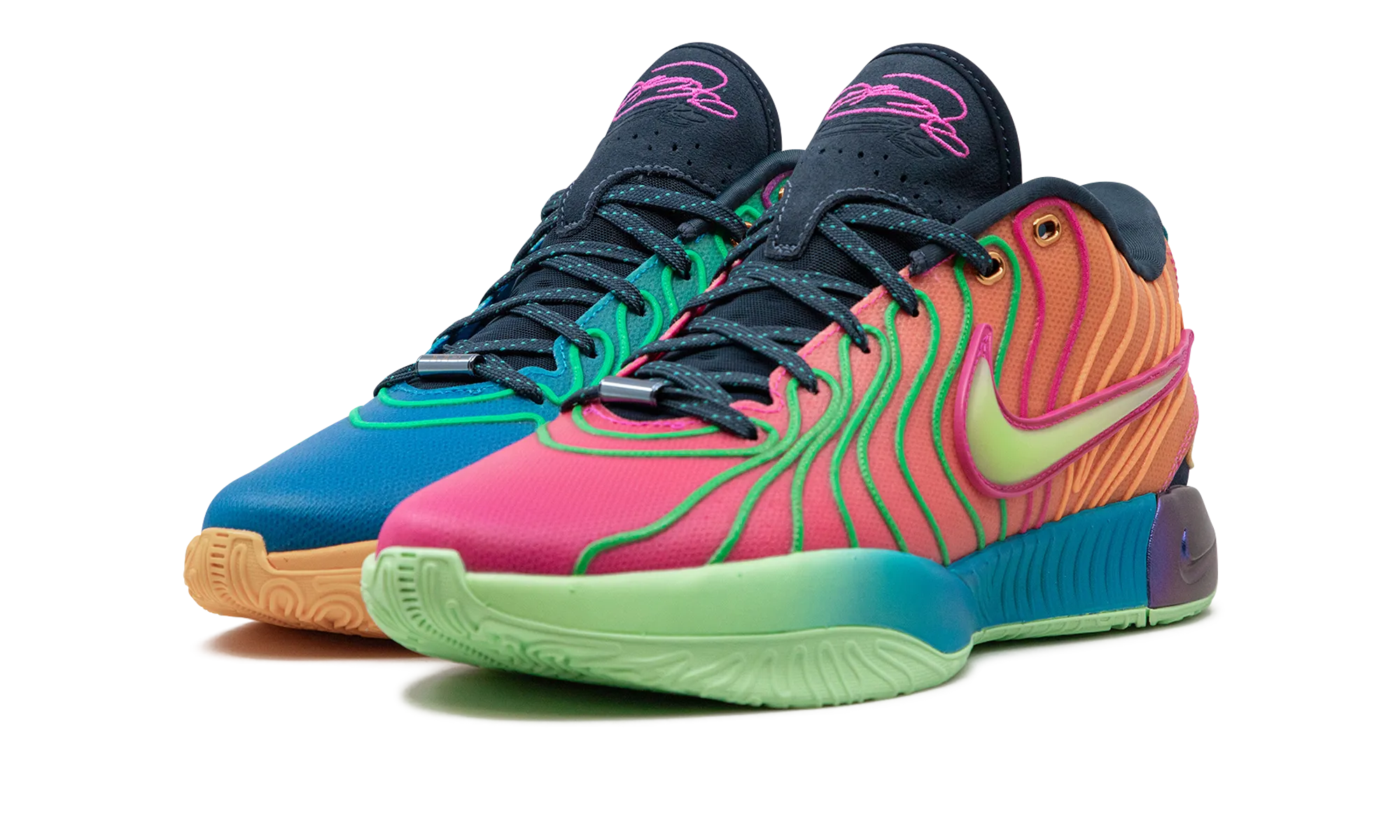 LeBron 21 "Optimism" Ankle Support Collar Hybrid Cushion Layering