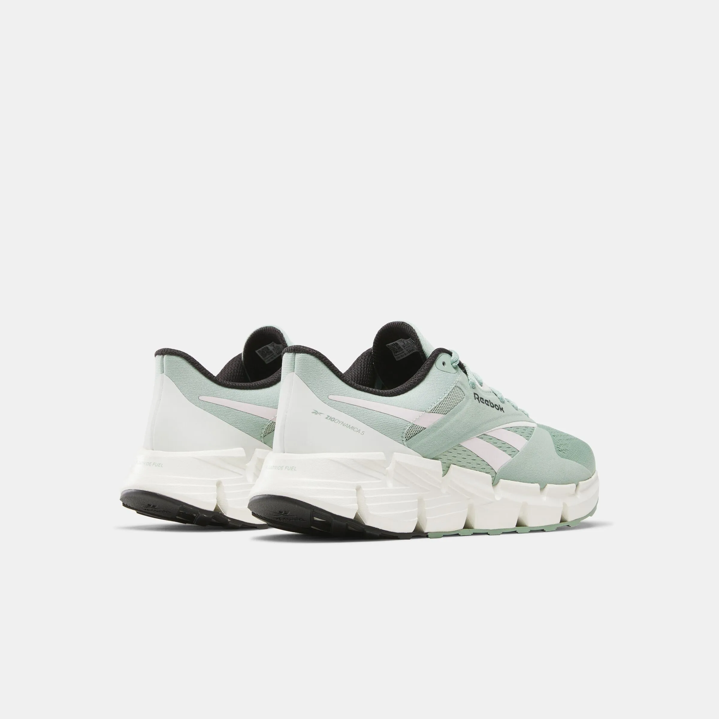 Wellness - Promoting Reebok Footwear Women Zig Dynamica 5 Shoes HYBRIDGREEN/FROSTEDBERRY/BAREL