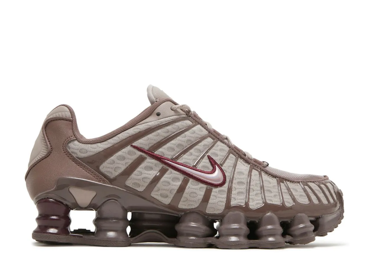 Nike Shox TL Pumice Night Maroon aluminum - reinforced shoes