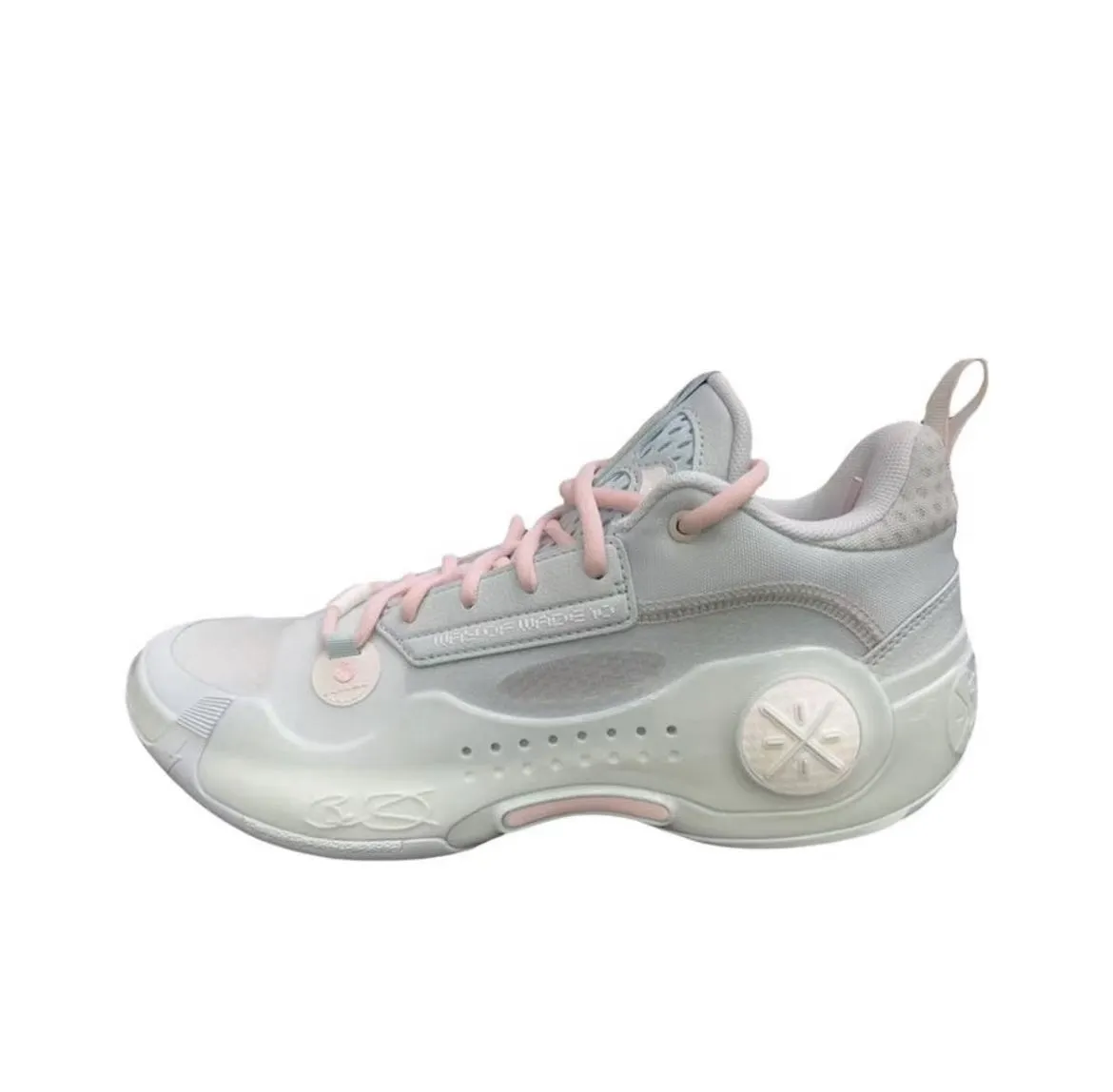 Indoor Cushioning Li-Ning Way of Wade 10 Low - Gray/Pink