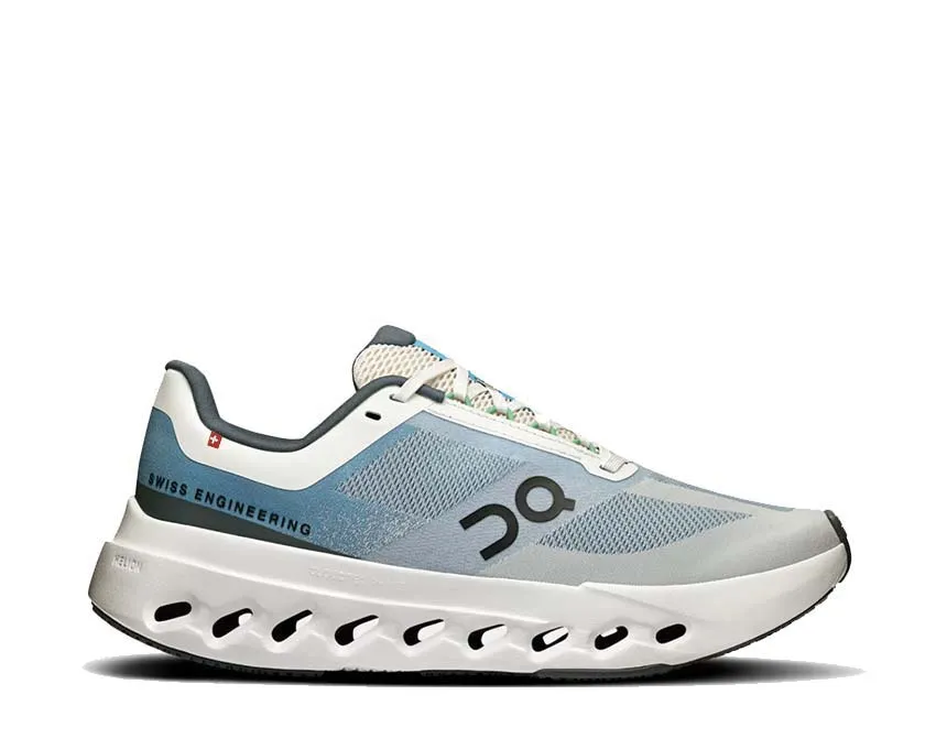On Cloudsurfer Next W "Niagara" Reinforced heel Adjustable Fit Technology