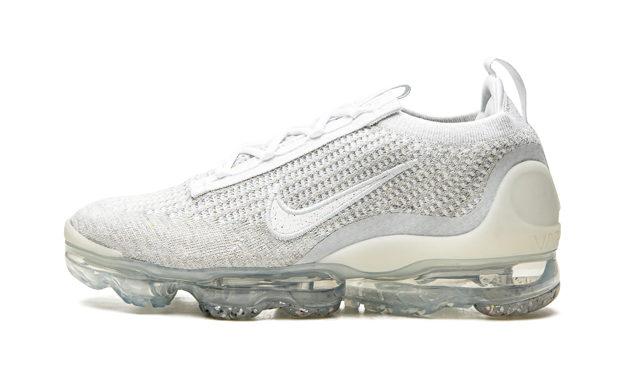 AIR VAPORMAX 2021 FLYKNIT MNS WMNS "White Pure Platinum" zero - drop - feature shoes Biathlon