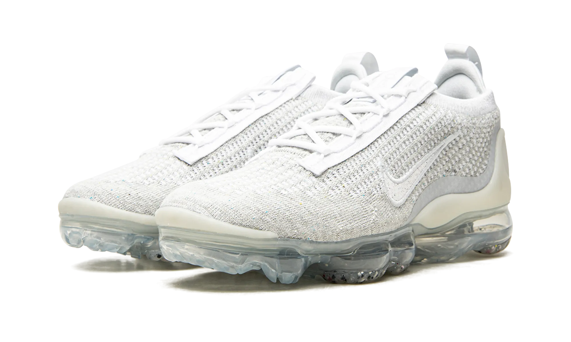 hard - sole - feature shoes responsive sole shoes AIR VAPORMAX 2021 FLYKNIT MNS WMNS "White Pure Platinum"