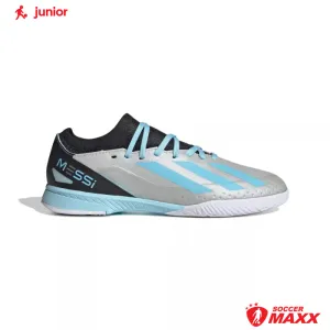 Ground Balance Forward Sprint adidas X Crazyfast Messi .3 Indoor Court Shoe Junior