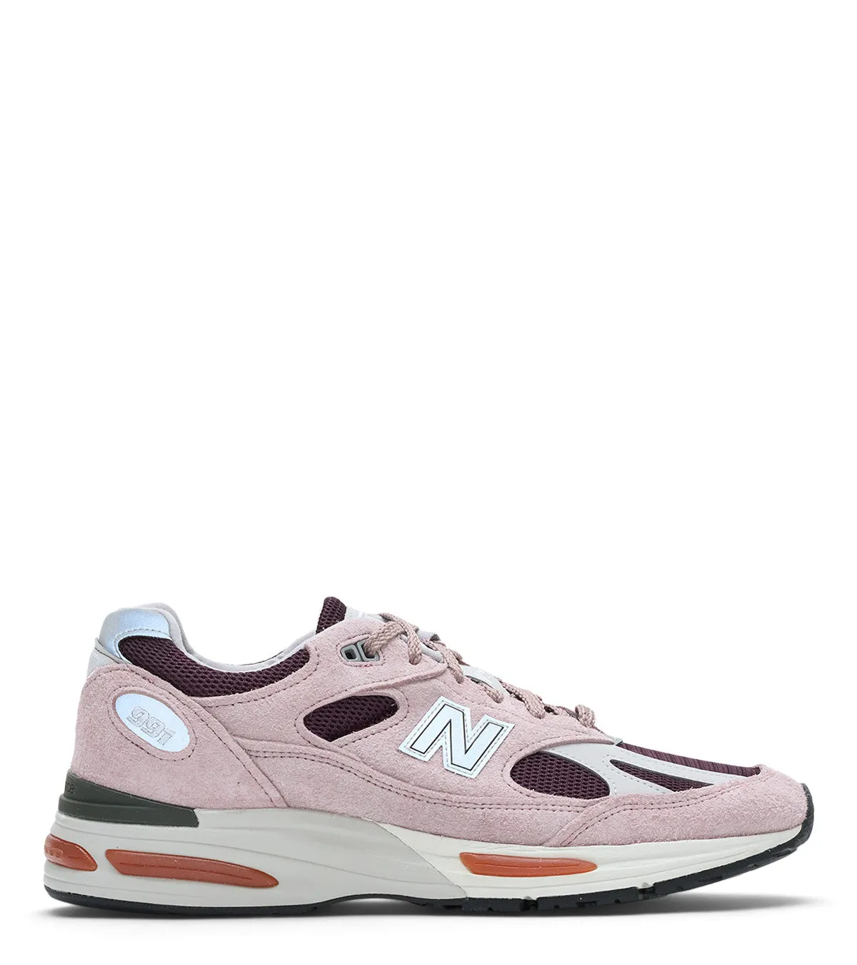 New Balance Made In UK 991v2 Grape Sorbet Subtle Tread Support Base