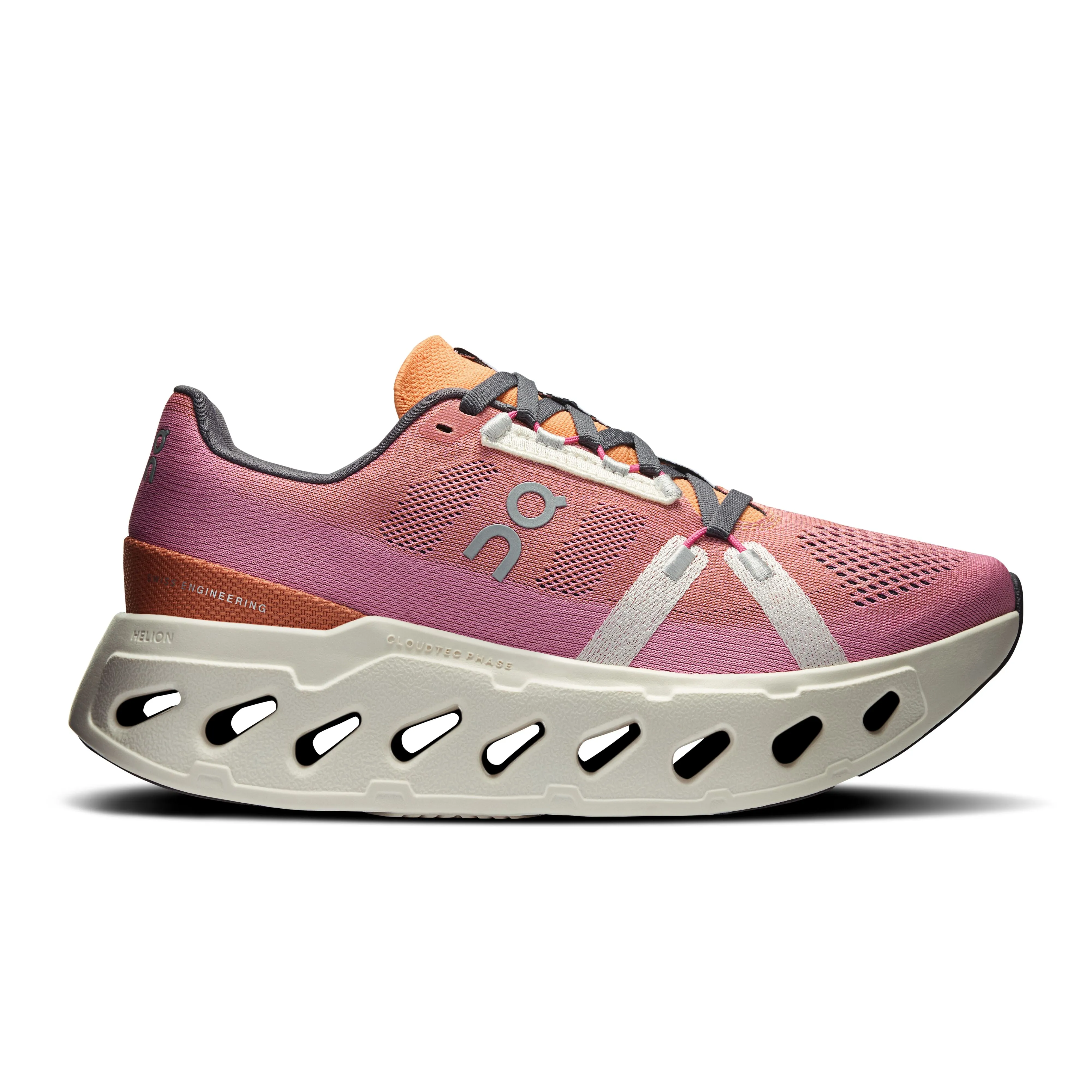 WOMEN'S CLOUDECLIPSE - B - TANGERINE/IVORY Secure fit