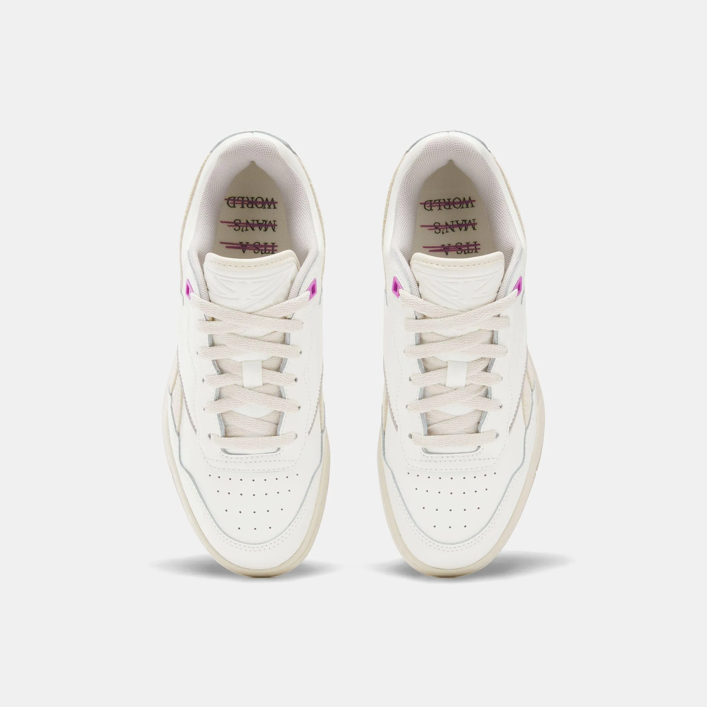 Adjustable Reebok Footwear Women BB 4000 II Retro Basketball Shoes CHALK/SAND/HAZY GREY