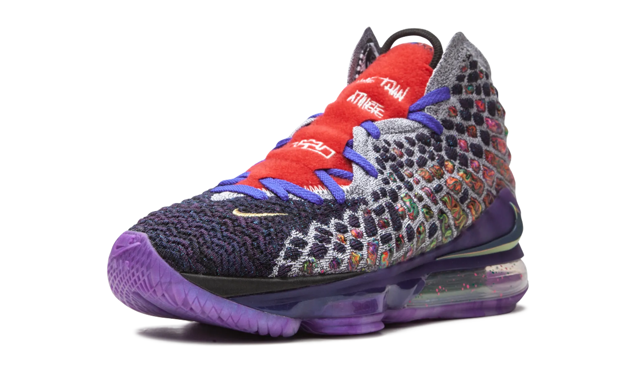 LeBron 17 "What The" Comfortable Flexibility Ergonomic Footbed Design