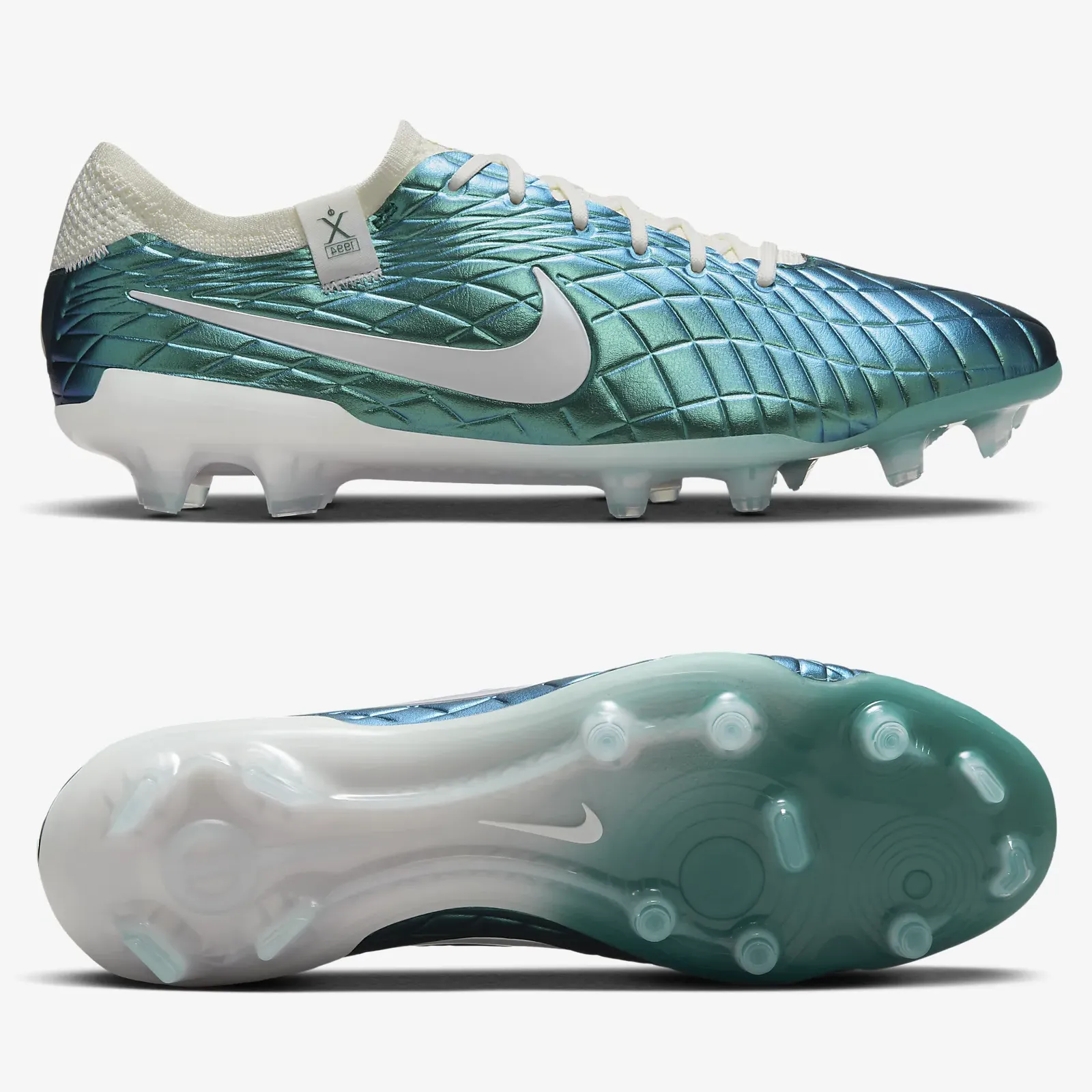 Nike Tiempo Legend 10 Elite FG Emerald Mens - Teal Quick-Dry