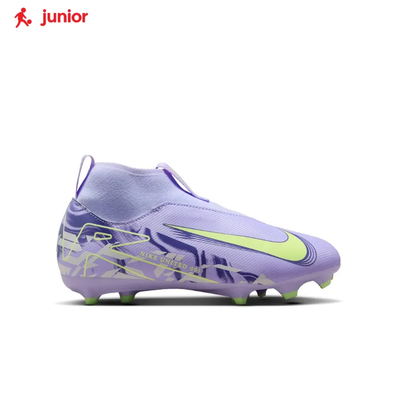 Nike United Junior Zoom Mercurial Superfly 10 Academy Firm/Multi-Ground Cleats Quick Adjust