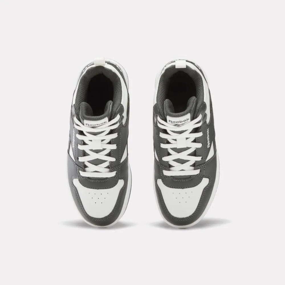 Breathable Urban Chill Reebok Footwear Kids Royal Prime Mid 2.0 Retro Basketball Shoes - Pre-School BARLEYGREY/GREY6/FTWRWHITE