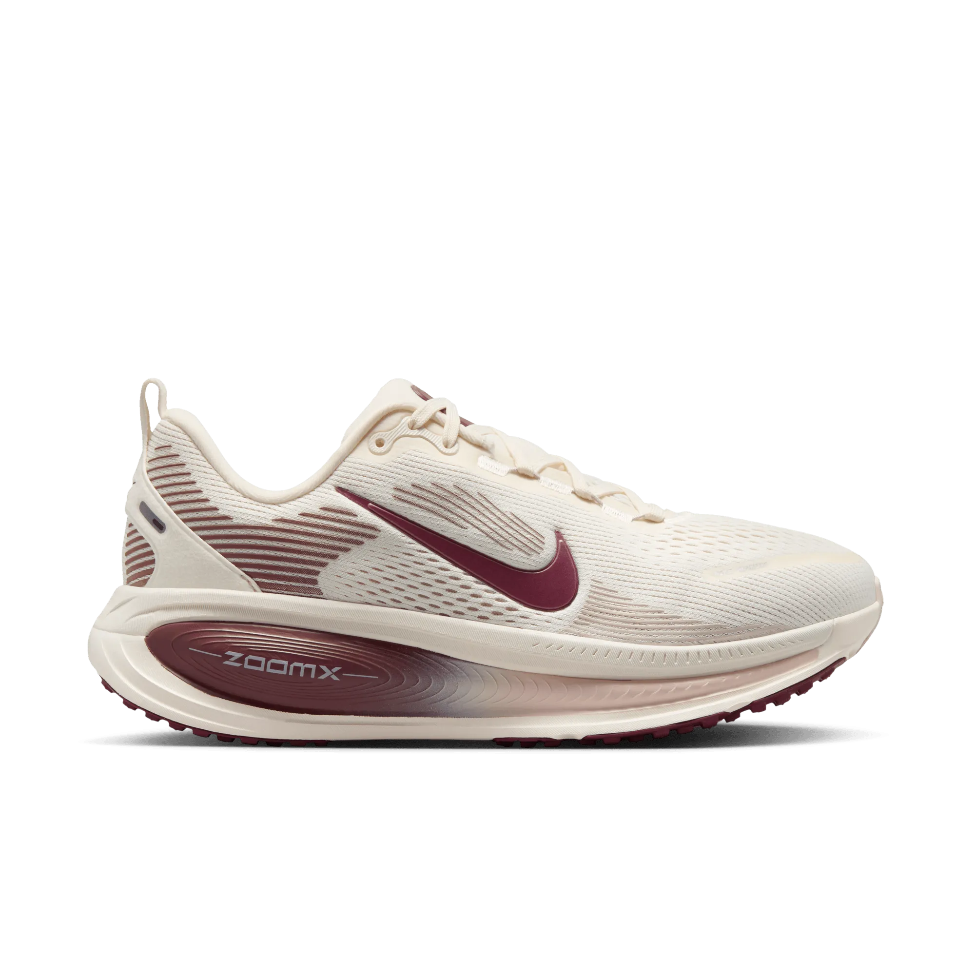waterproof - construction shoes textured - lining shoes WOMEN'S VOMERO 18 - B - 108 PALE IVORY/DARK TEAM RED