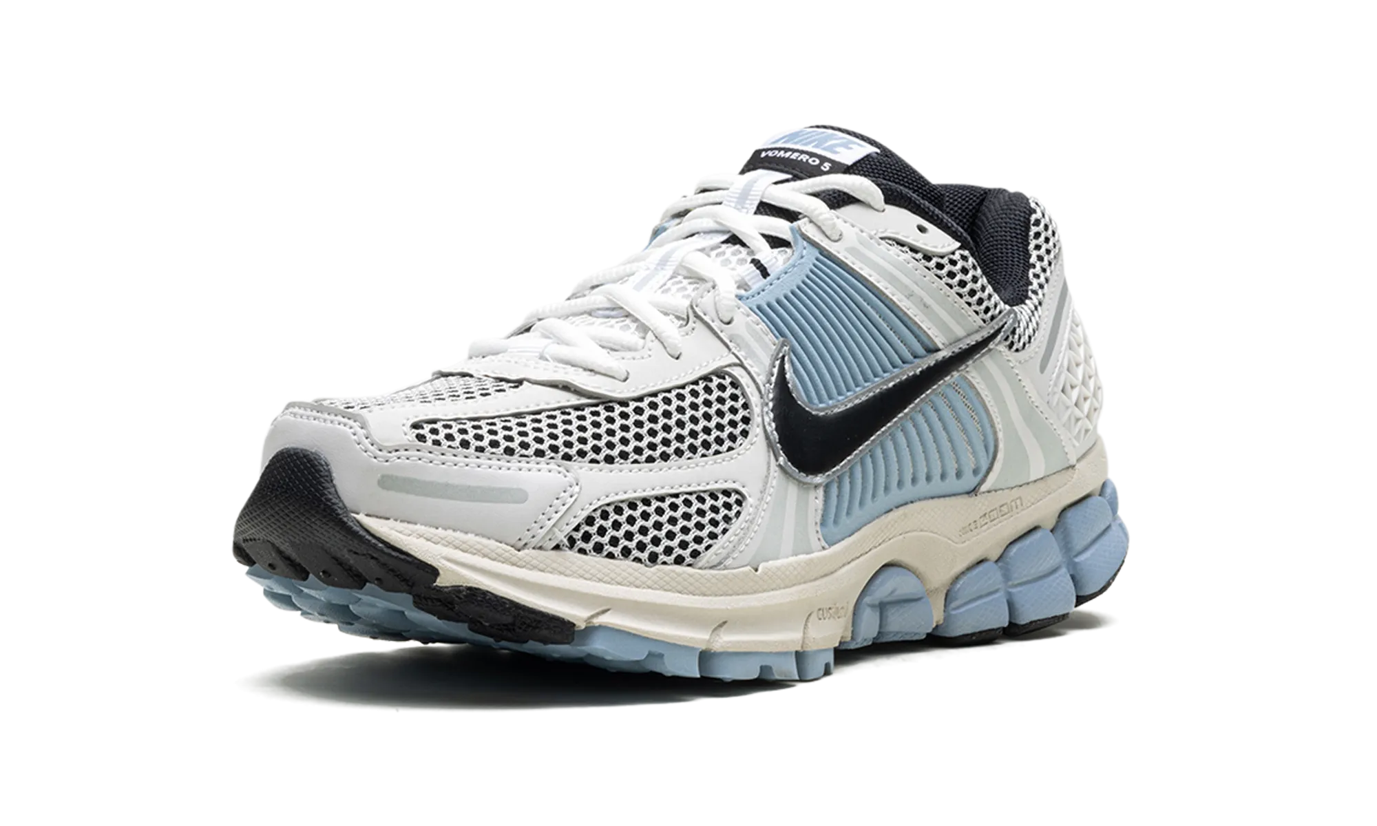 Air Zoom Vomero 5 WMNS "LIGHT ARMORY BLUE" Full Foot Protection Adjustable Laces