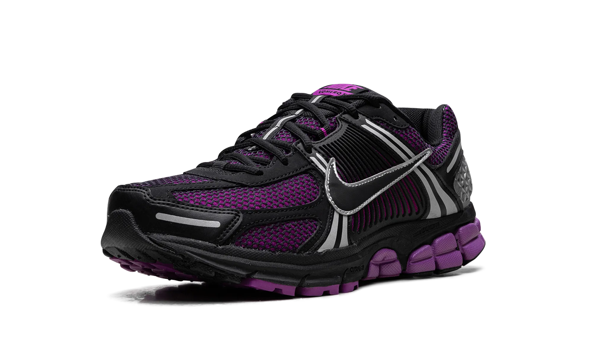 Zoom Vomero 5 "Black Vivid Purple" pattern indoor - track running shoes