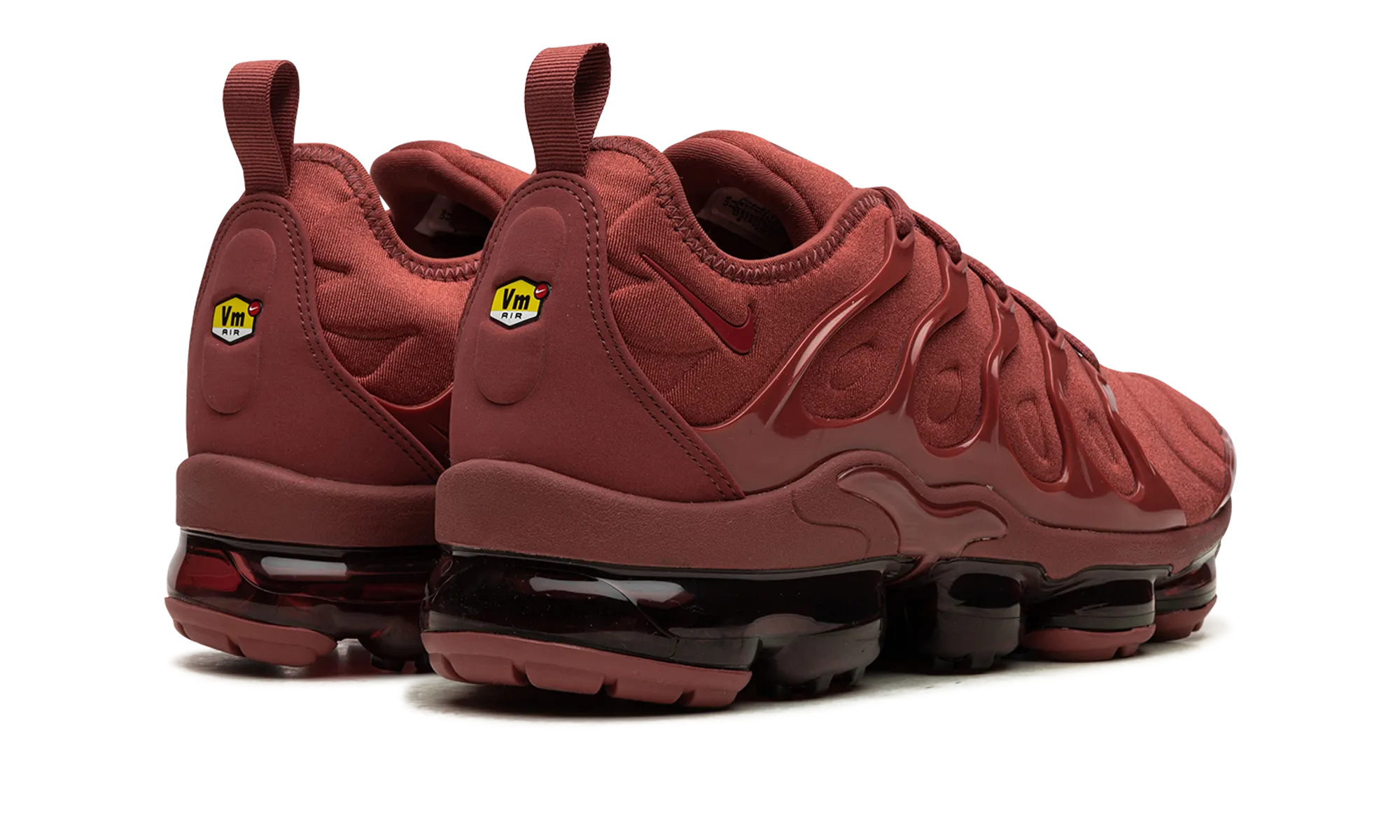steampunk - themed running gear men's sports footwear AIR VAPORMAX PLUS WMNS "Burgundy"