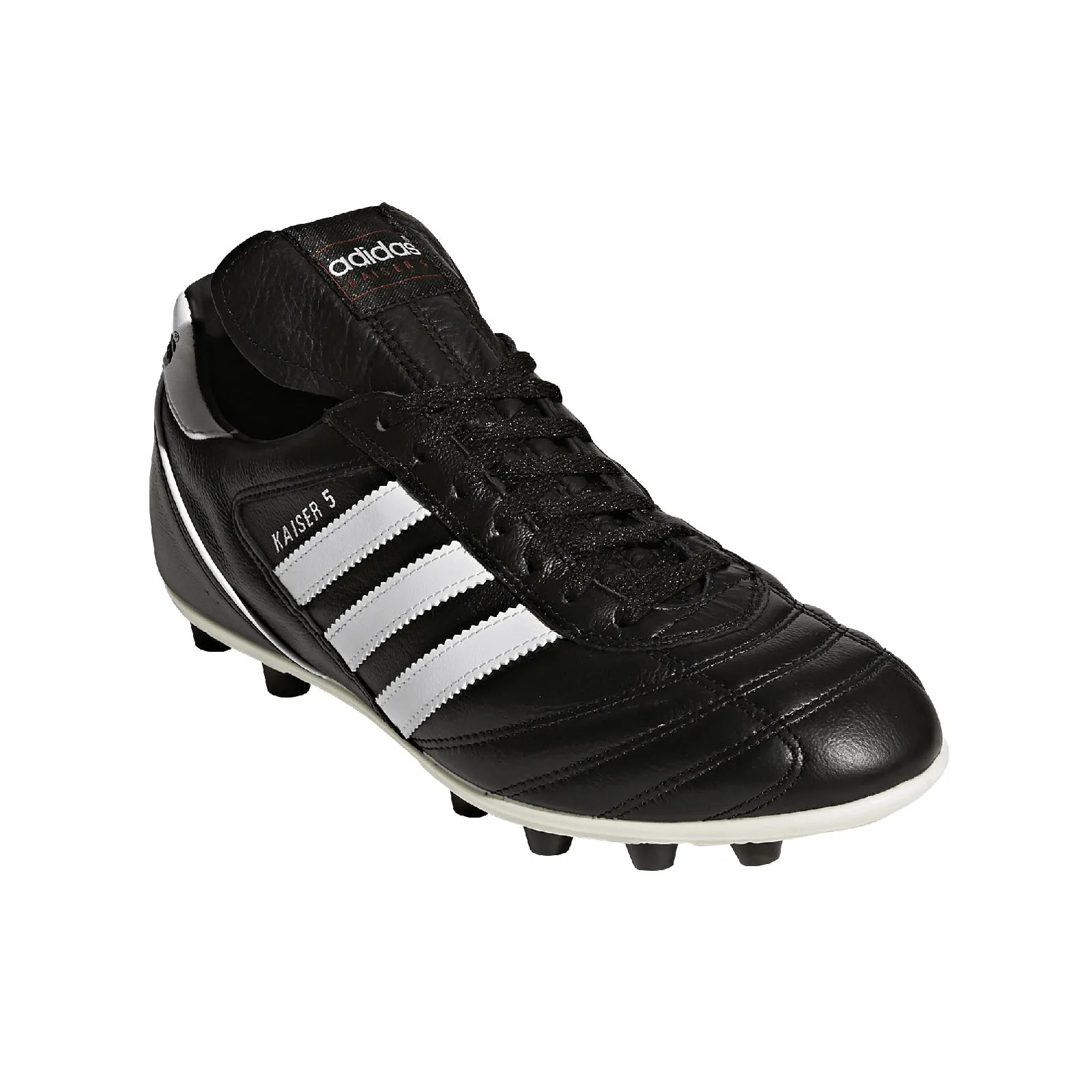 adidas Kaiser 5 Liga FG Black/White Mesh Upper