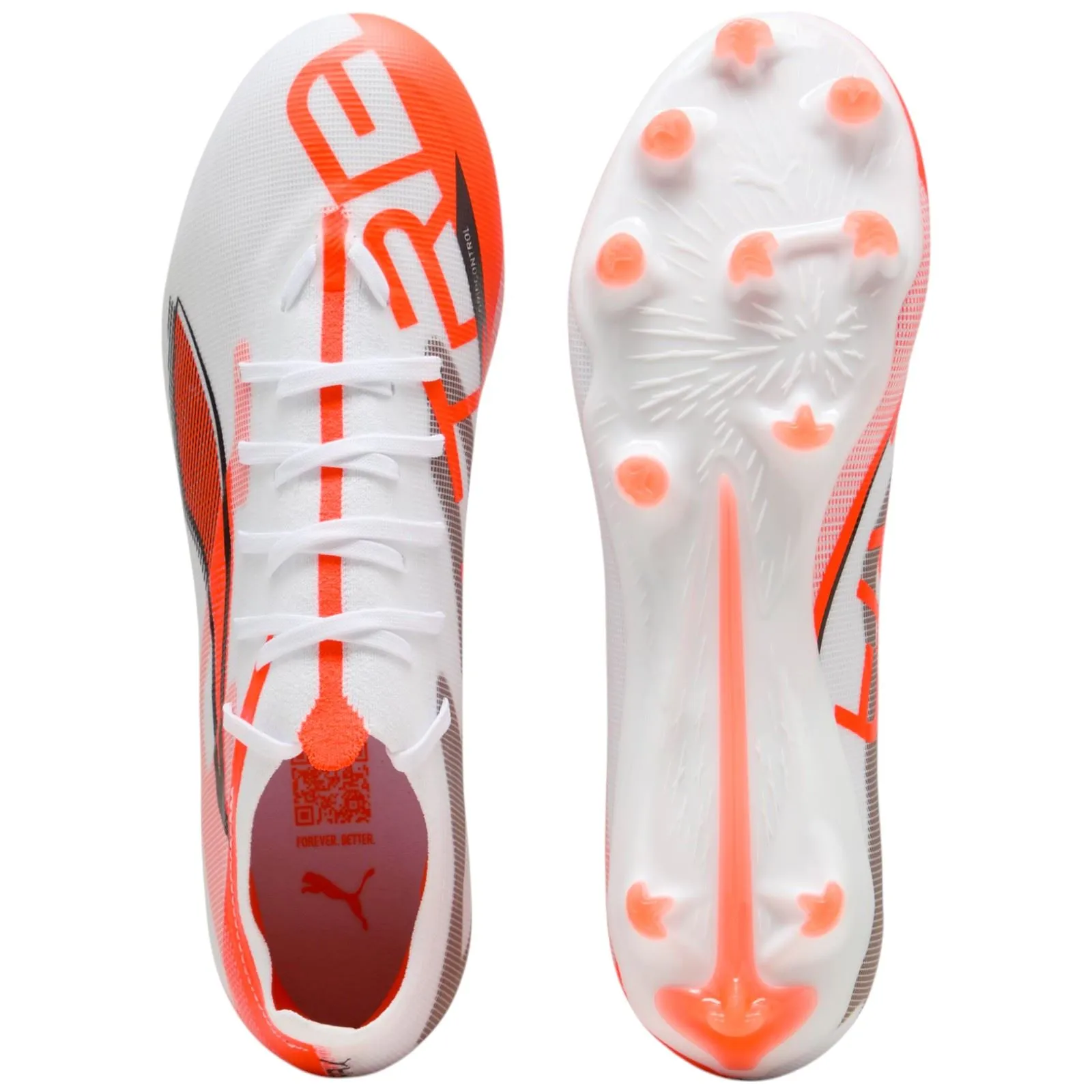 Puma Ultra 5 Match Mens Firm Ground Football Boots Power Cushion Active Support