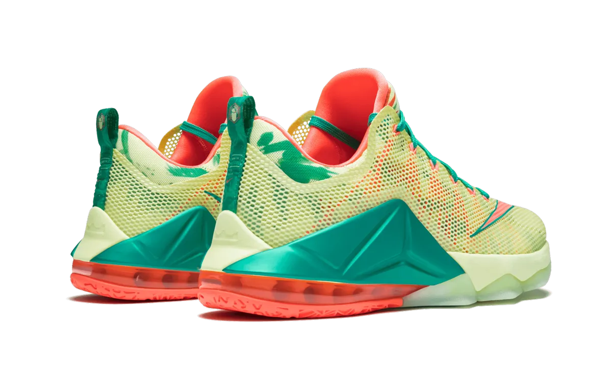 Elastic Lacing Lebron 12 Low PRM "Lebronald Palmer"