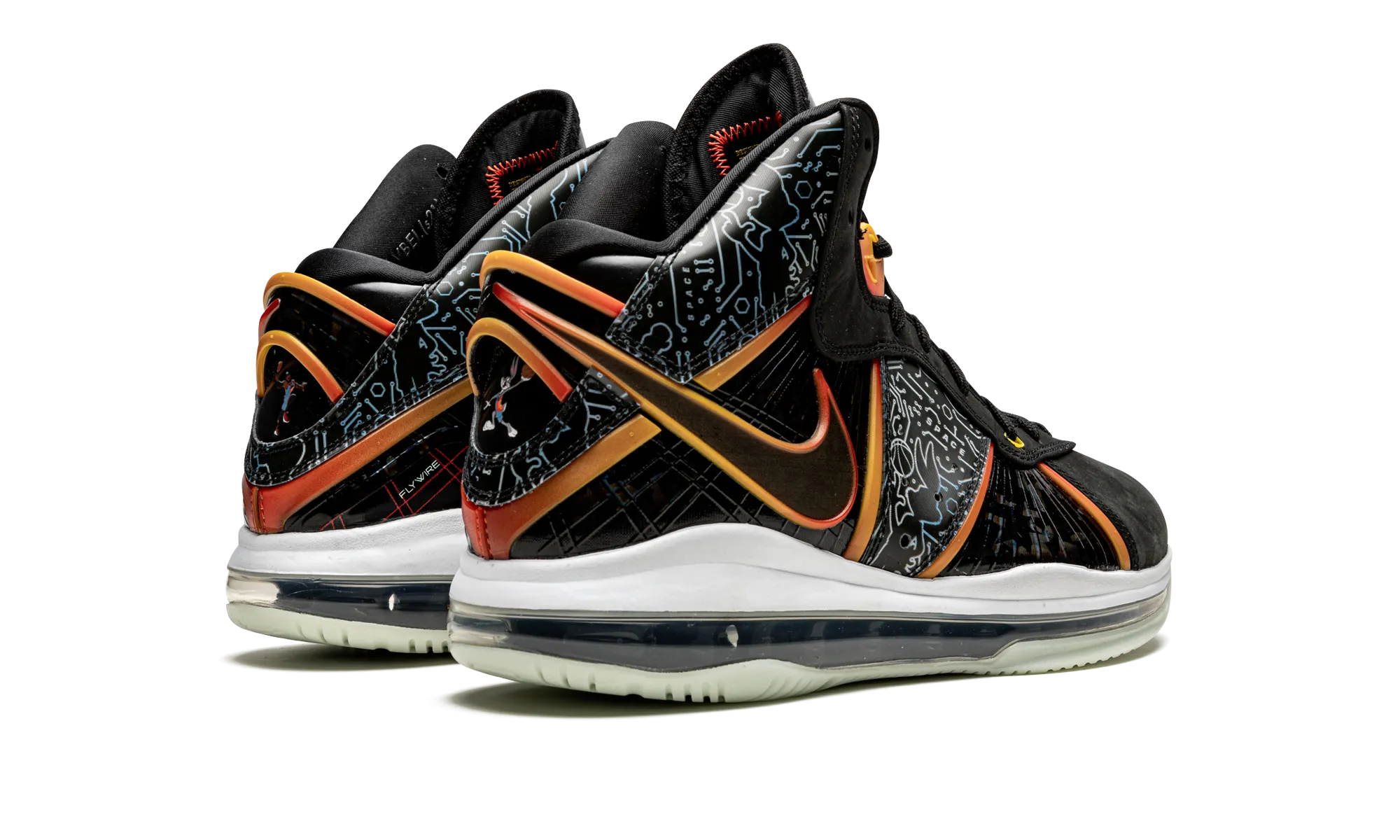 LeBron 8 "Space Jam" Neutral Stride Design Adaptive Fit Framework