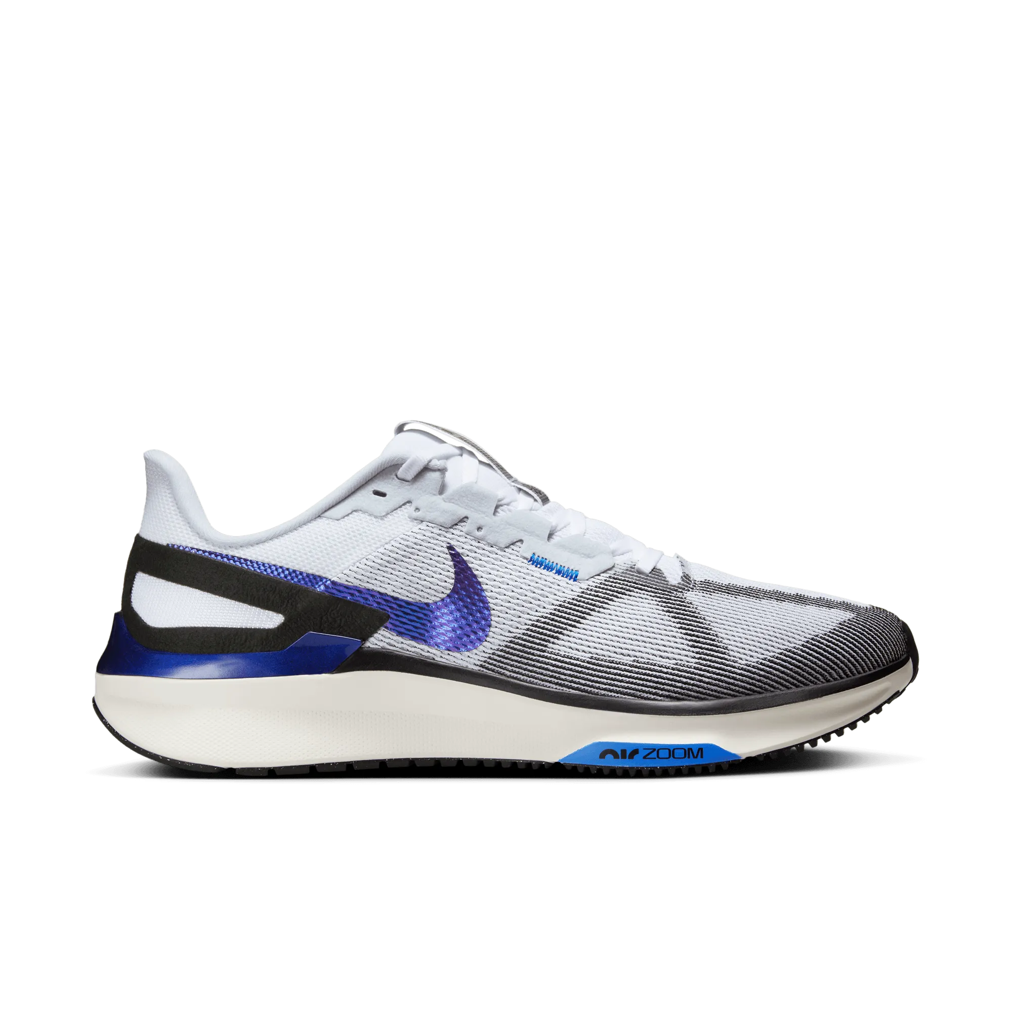 MEN'S STRUCTURE 25 - D - 100 WHITE/PHOTO BLUE warm - up runs Enhanced Traction