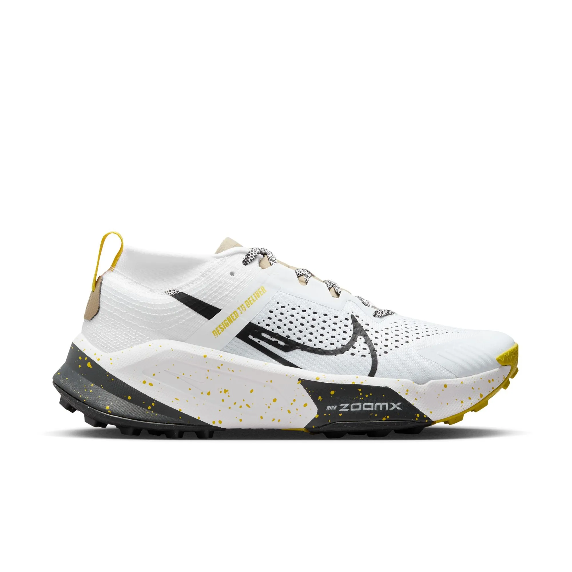 casual - style shoes Activewear MEN'S ZEGAMA TRAIL - D - 100 WHITE/BLACK