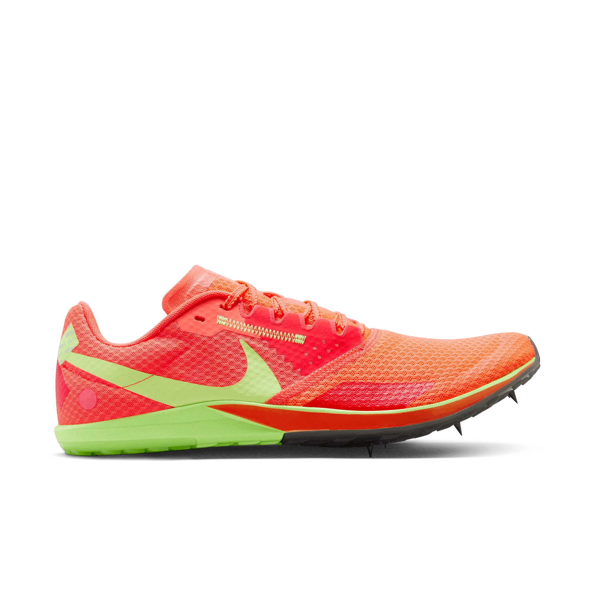 ZOOM RIVAL XC 6 - 800 HYPER ORANGE/LIME BLAST-BRIGHT CRIMSON retro - style running shoes stability - focused shoe purpose