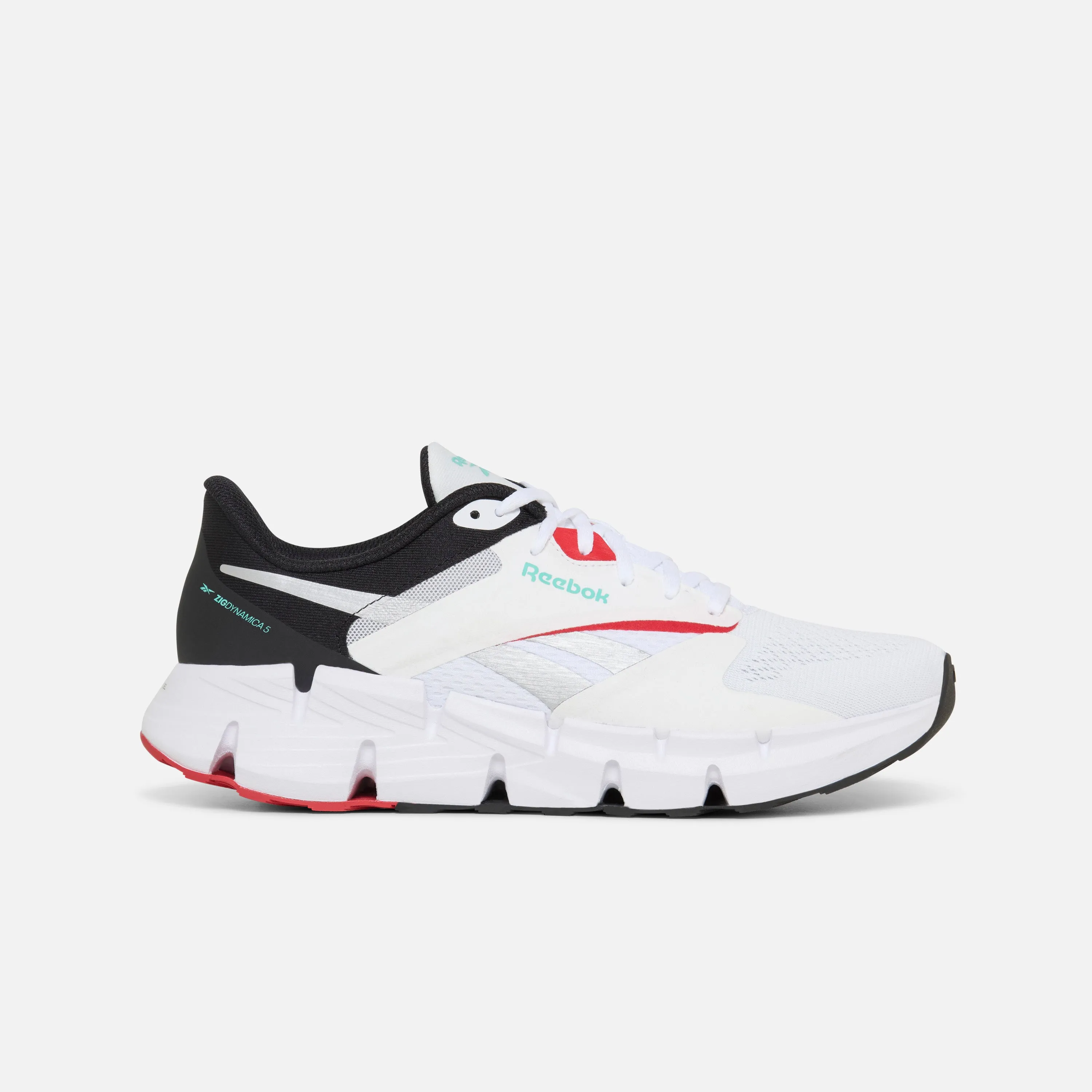 Zig Dynamica 5 White/White/Black fall running shoes