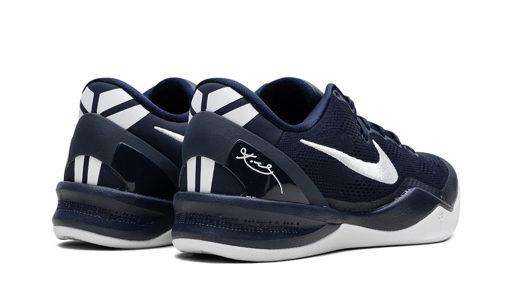 Kobe 8 Protro "College Navy" High Grip Shoes Elastic Collar Padding
