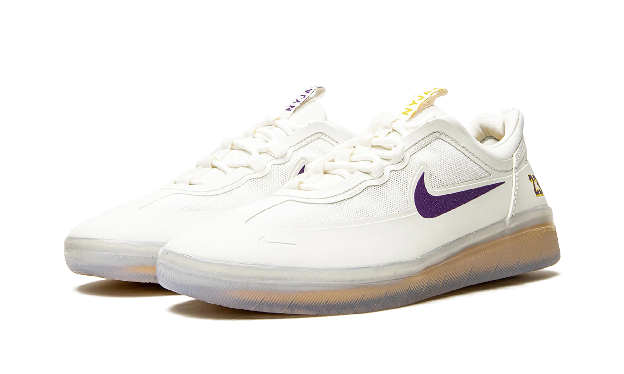 SB Nyjah Free 2 "LA Lakers- LeBron James" Seamless Upper Integration Customizable Lacing System