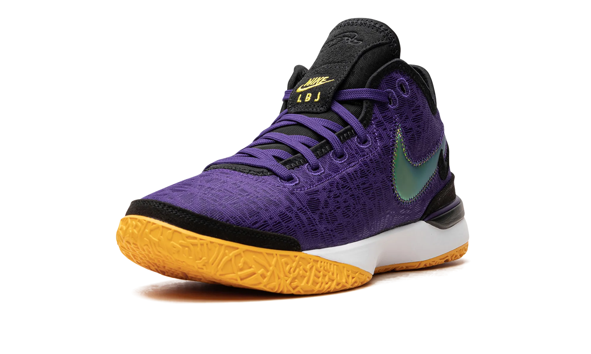 Zoom LeBron NXXT Gen "Lakers" Balanced Drop Design Tension Adjust Straps