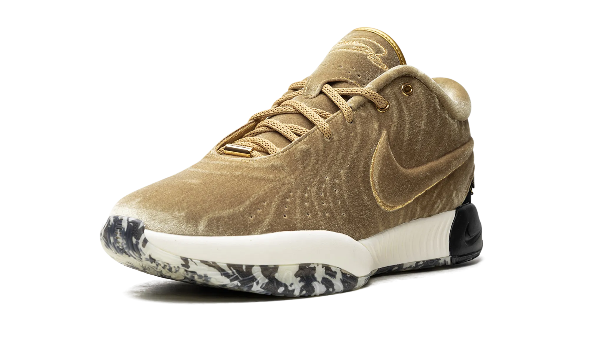 temperature regulation LeBron 21 "The Shop - Metallic Gold"