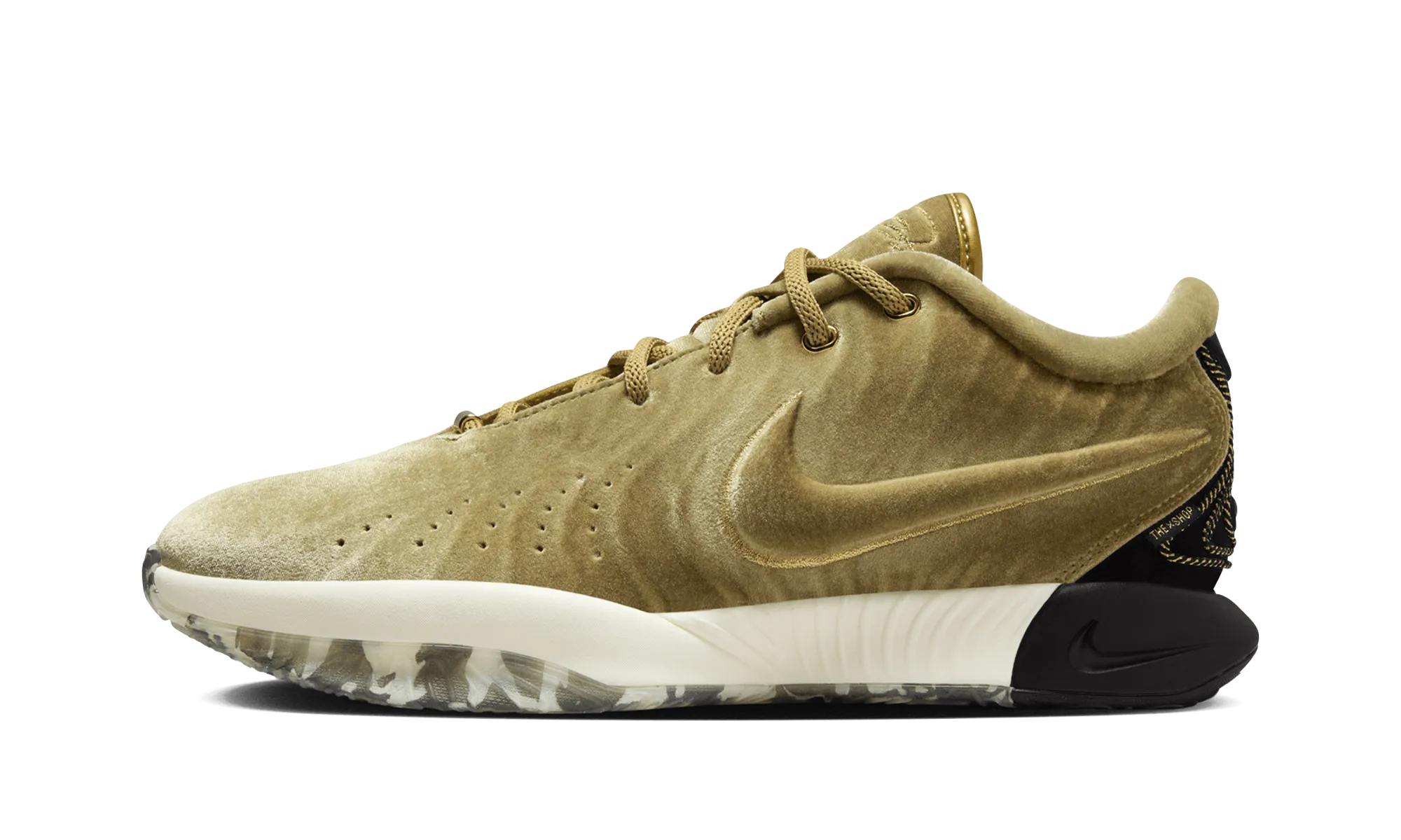 LeBron 21 "The Shop - Metallic Gold" DurableOutsole