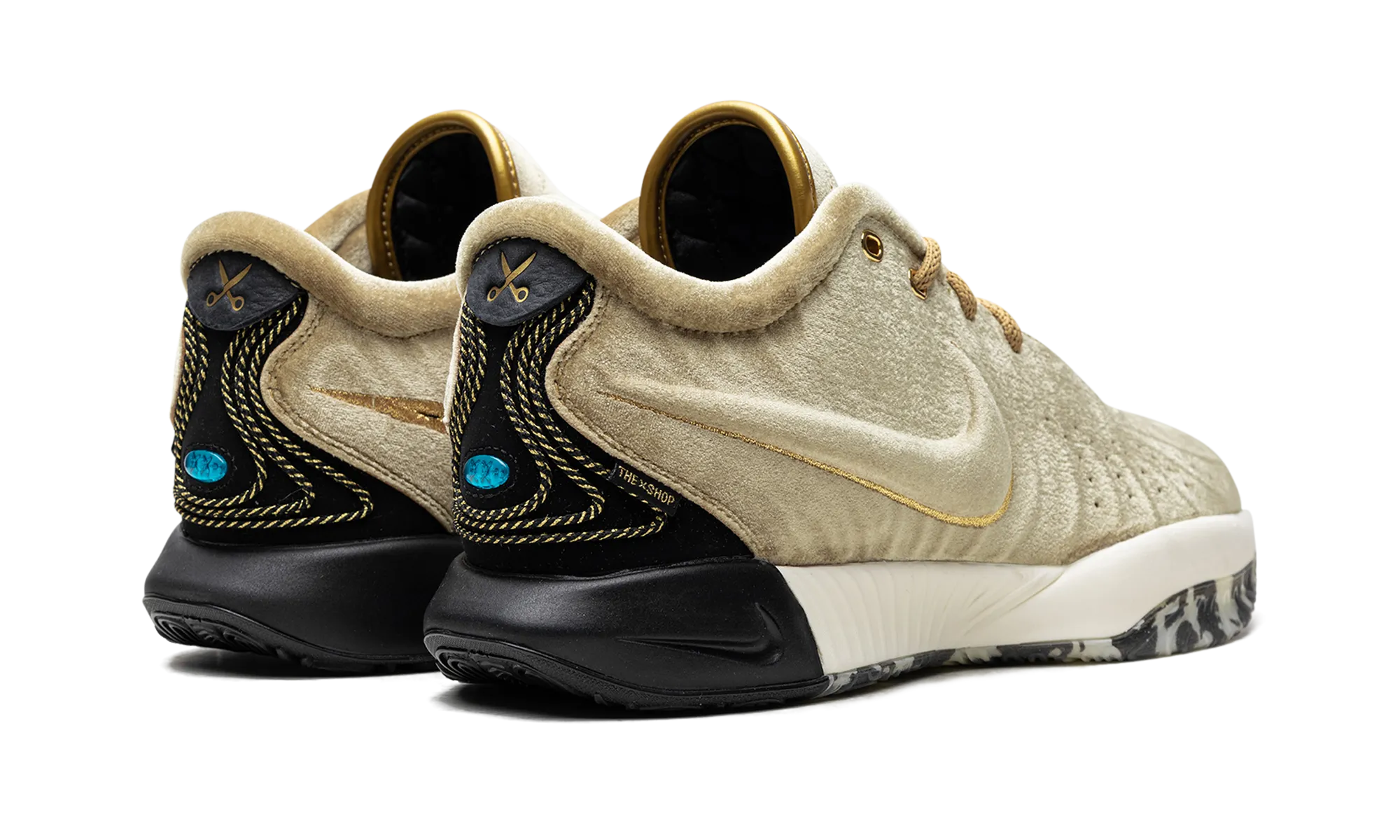 LeBron 21 "The Shop - Metallic Gold" Padded