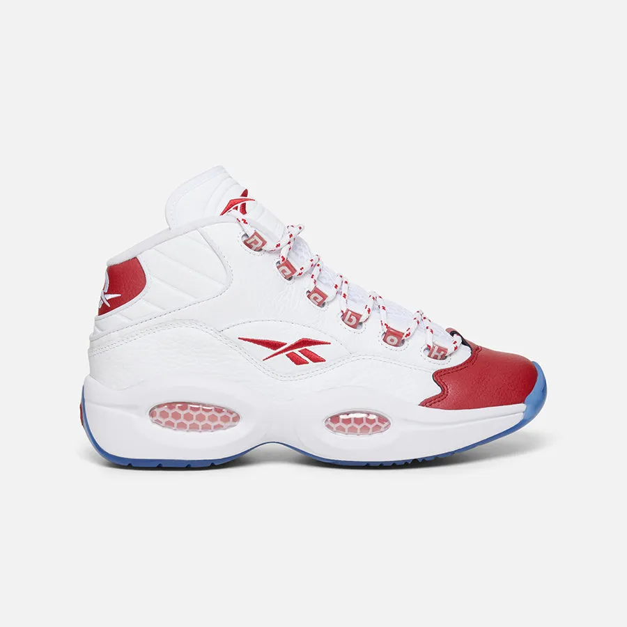 Hero Walk Question Mid White/Vector Red/White