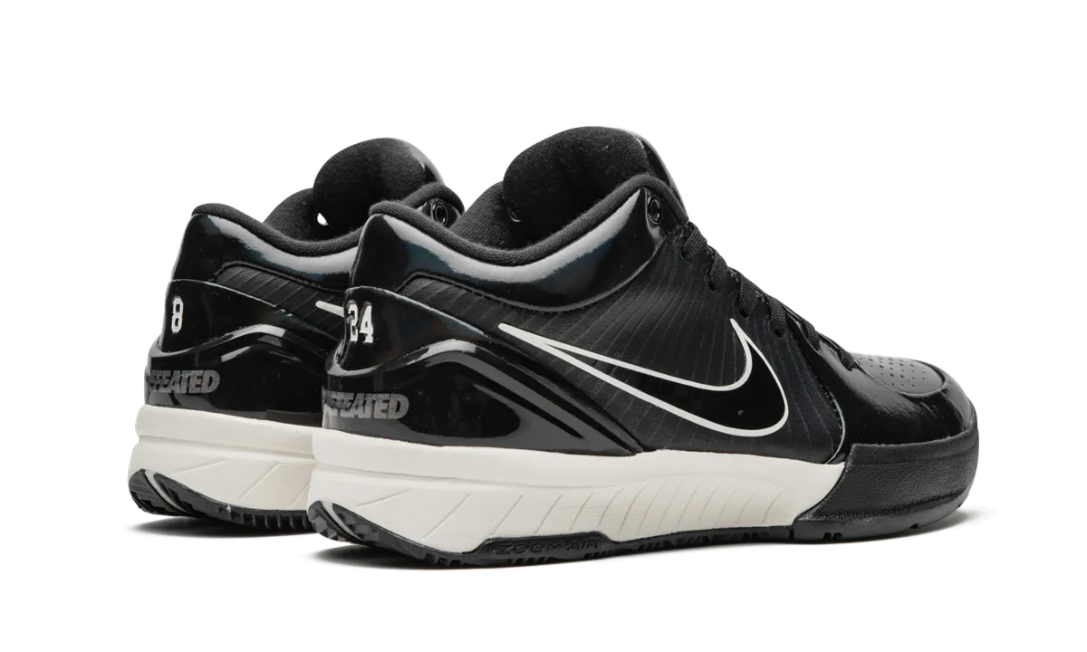 Abrasion Resistant Outsole Kobe 4 Protro UNDFTD PE "Undefeated - Black Mamba"