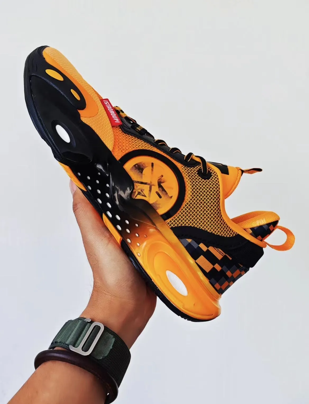 STA x Li-Ning Wade All City 12 - Yellow Blood Sneakers Comfort Fit
