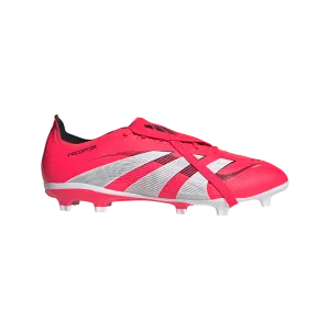 Footwear Gear adidas Predator League Fold-Over Tongue Firm/Multi-Ground Soccer Cleats | Lucid Red-Cloud White | Men's