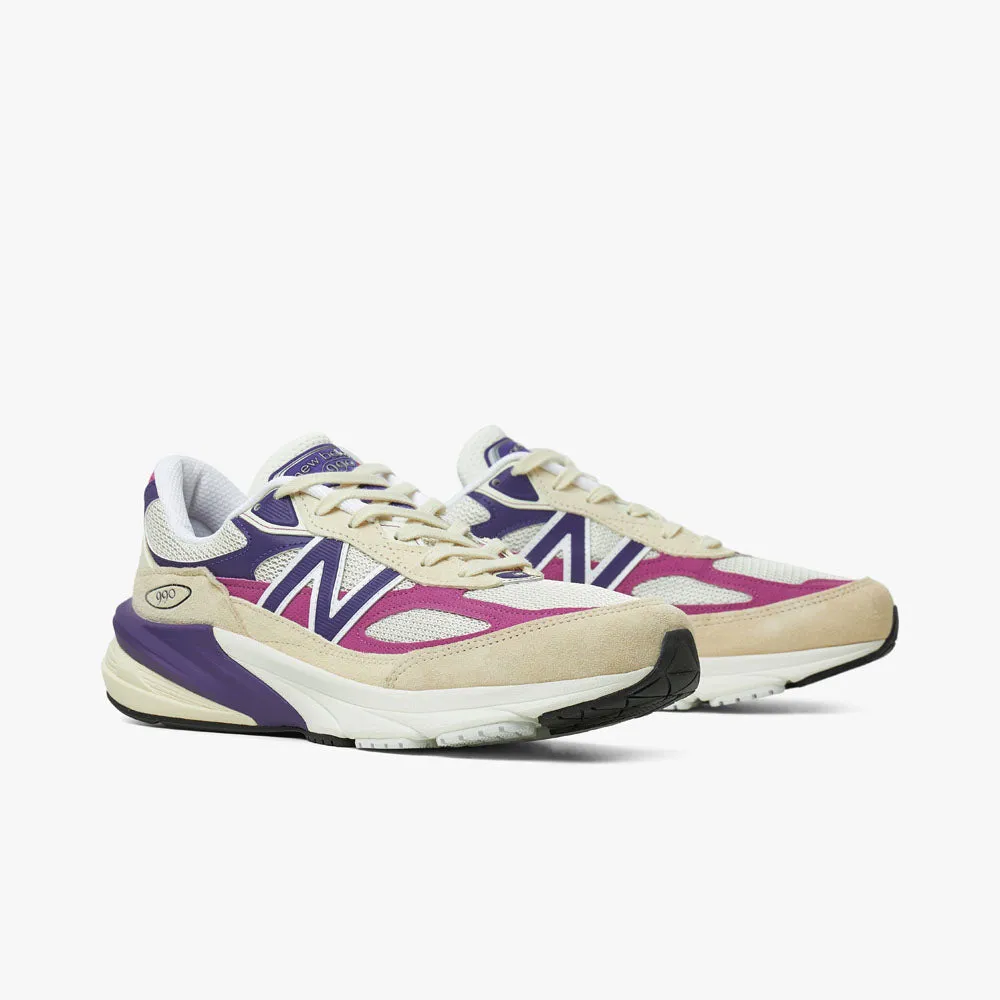 New Balance MADE in USA U990TD6 Purple / Angora Handcrafted Details Neutral Stride