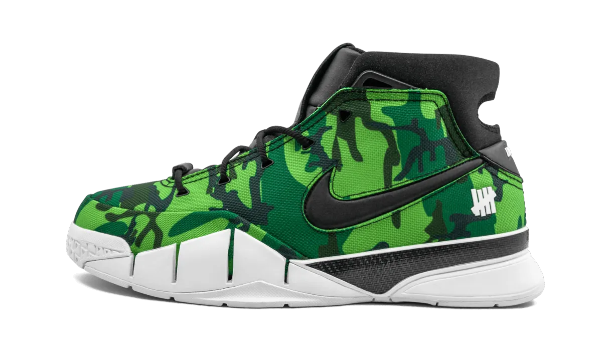 Kobe 1 Protro UNDFTD PE "Green Camo" Speed Shoes Engineered Lateral Cage