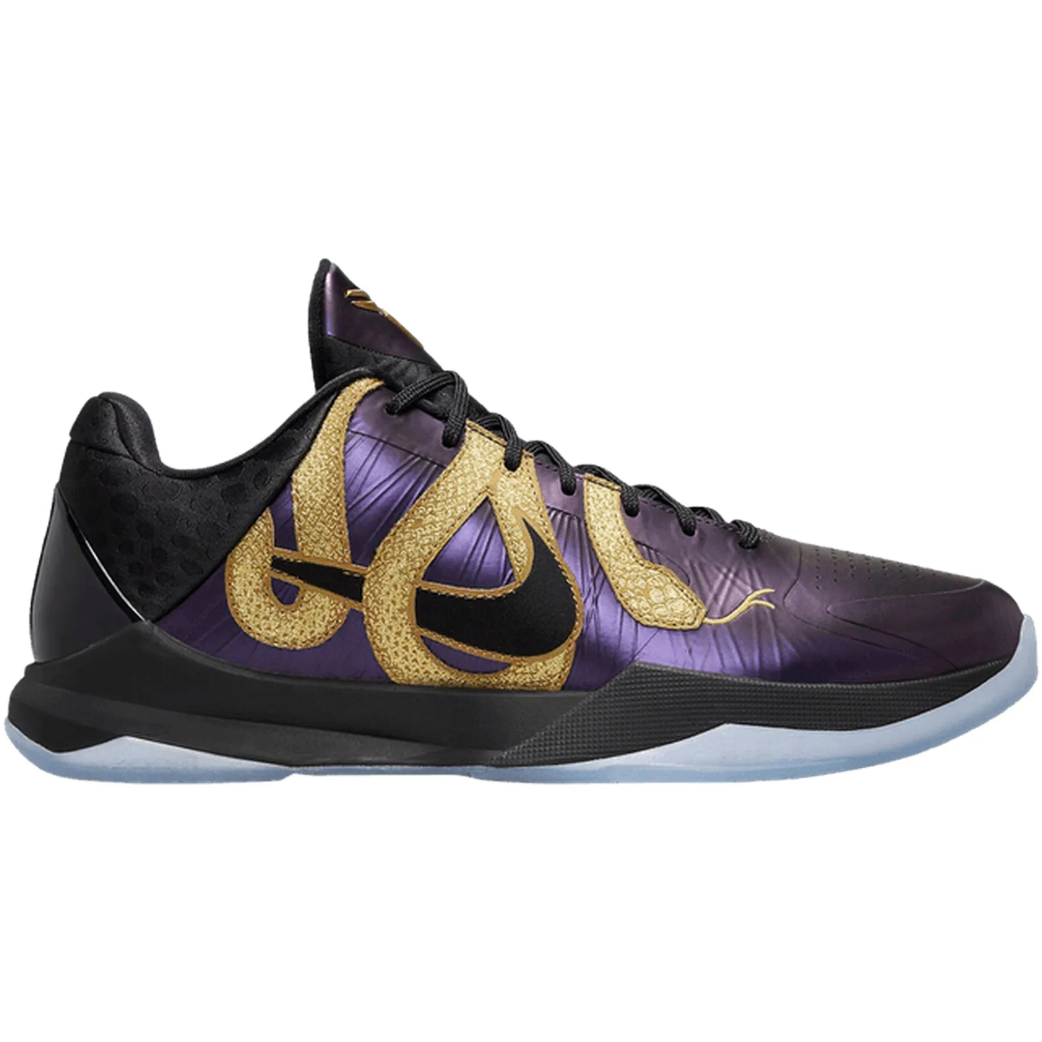 Nike Kobe 5 Protro Year of the Mamba Eggplant Flexible Arch Design Game Day Shoes