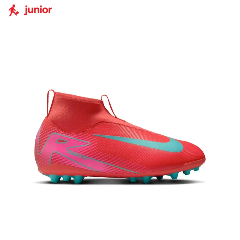 Pivot Control Nike Junior Zoom Mercurial Superfly 10 Academy Artificial Grass Cleats