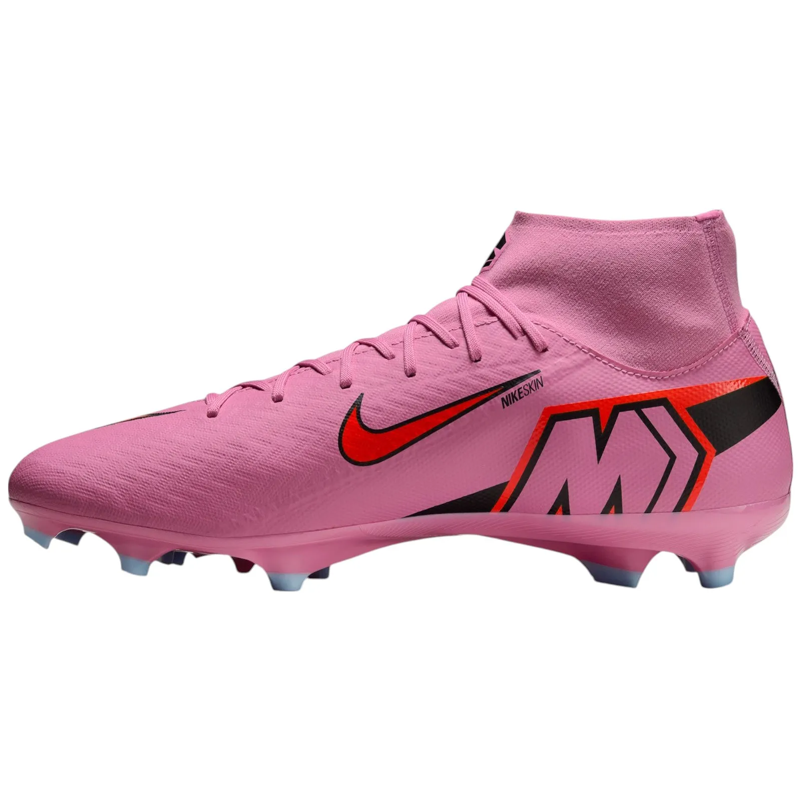 Nike Mercurial Superfly 10 Academy Multi-Ground High-Top Football Boots Running Field Soft Heel