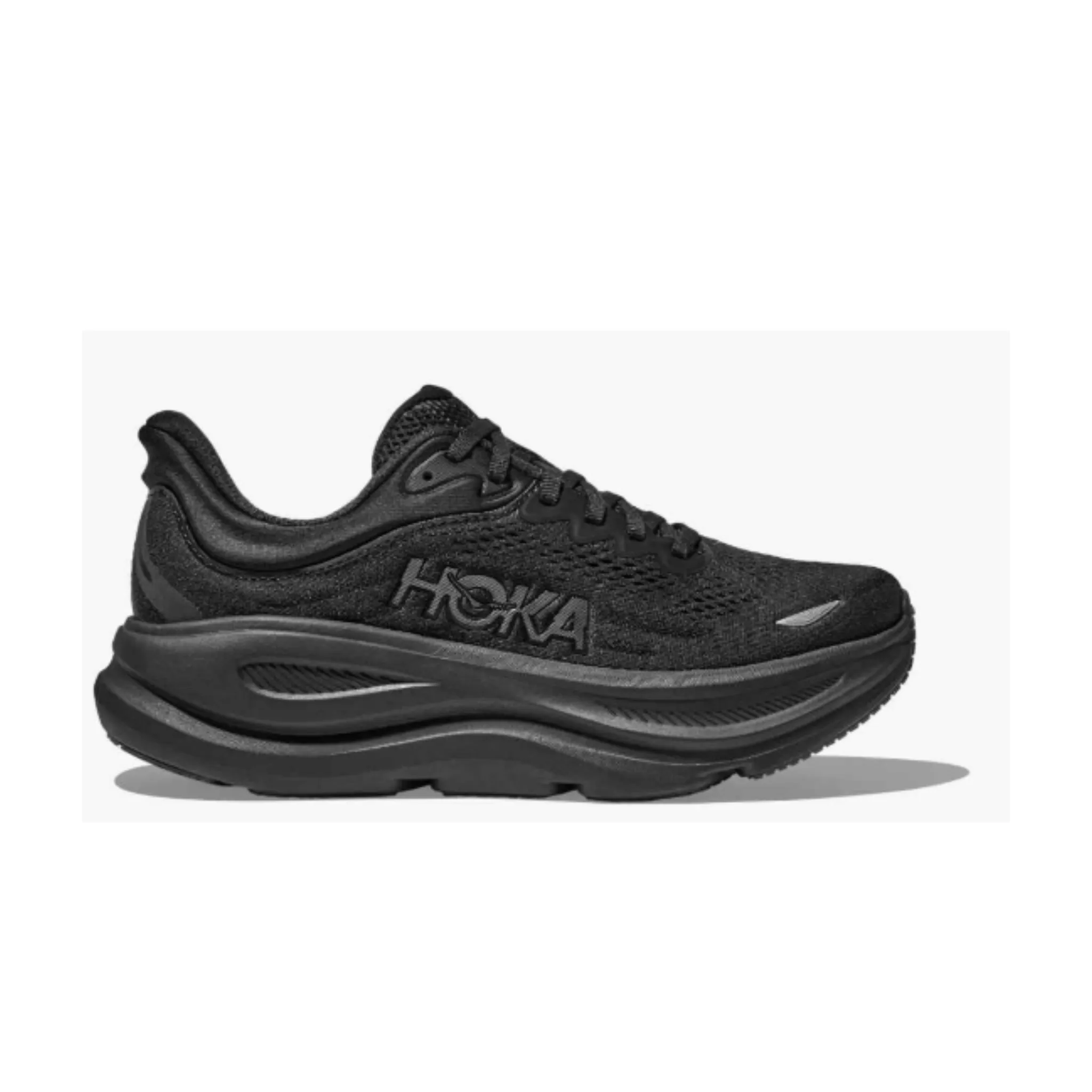 MEN'S BONDI 9 - D - BBLC BLACK/BLACK Breath Zone Quick Pace