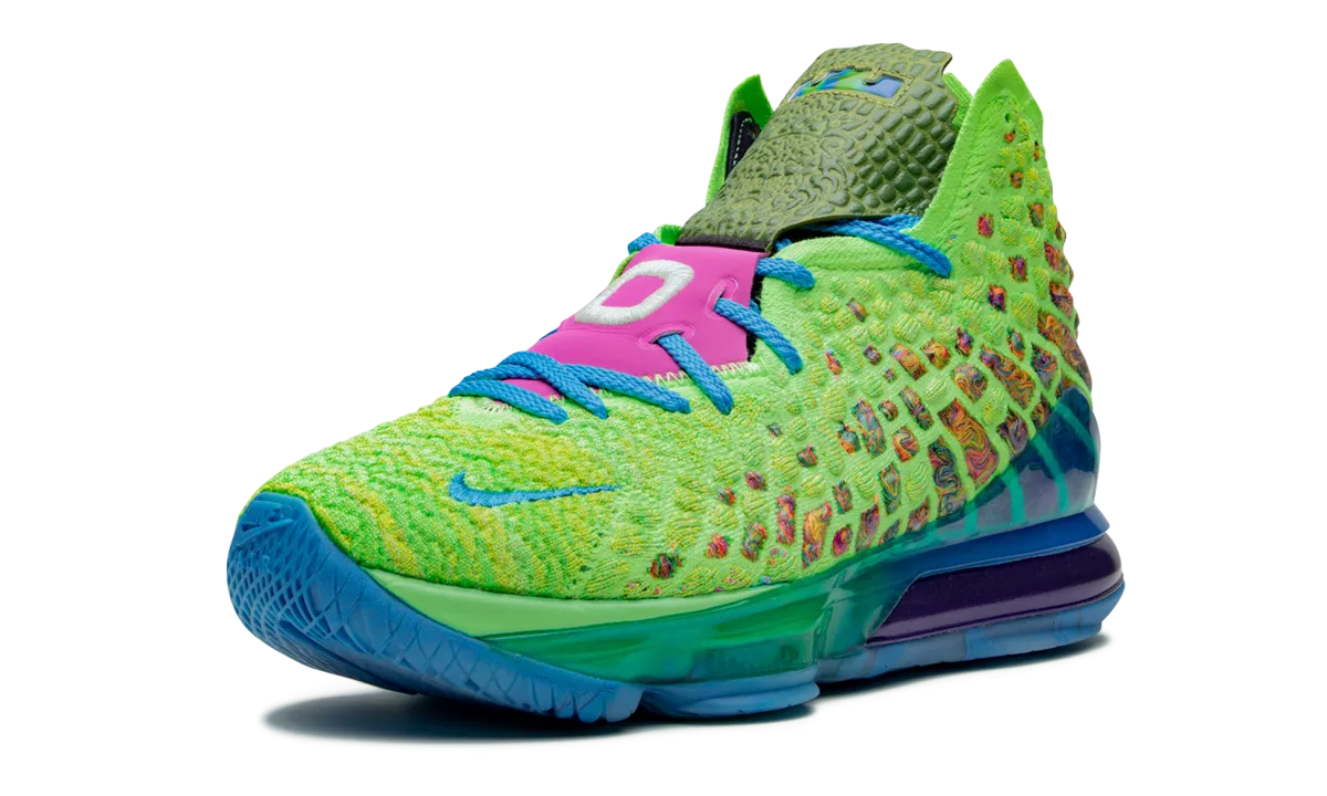 Impact protection hook and loop closure Lebron 17 All Star Promo "Mr. Swackhammer"
