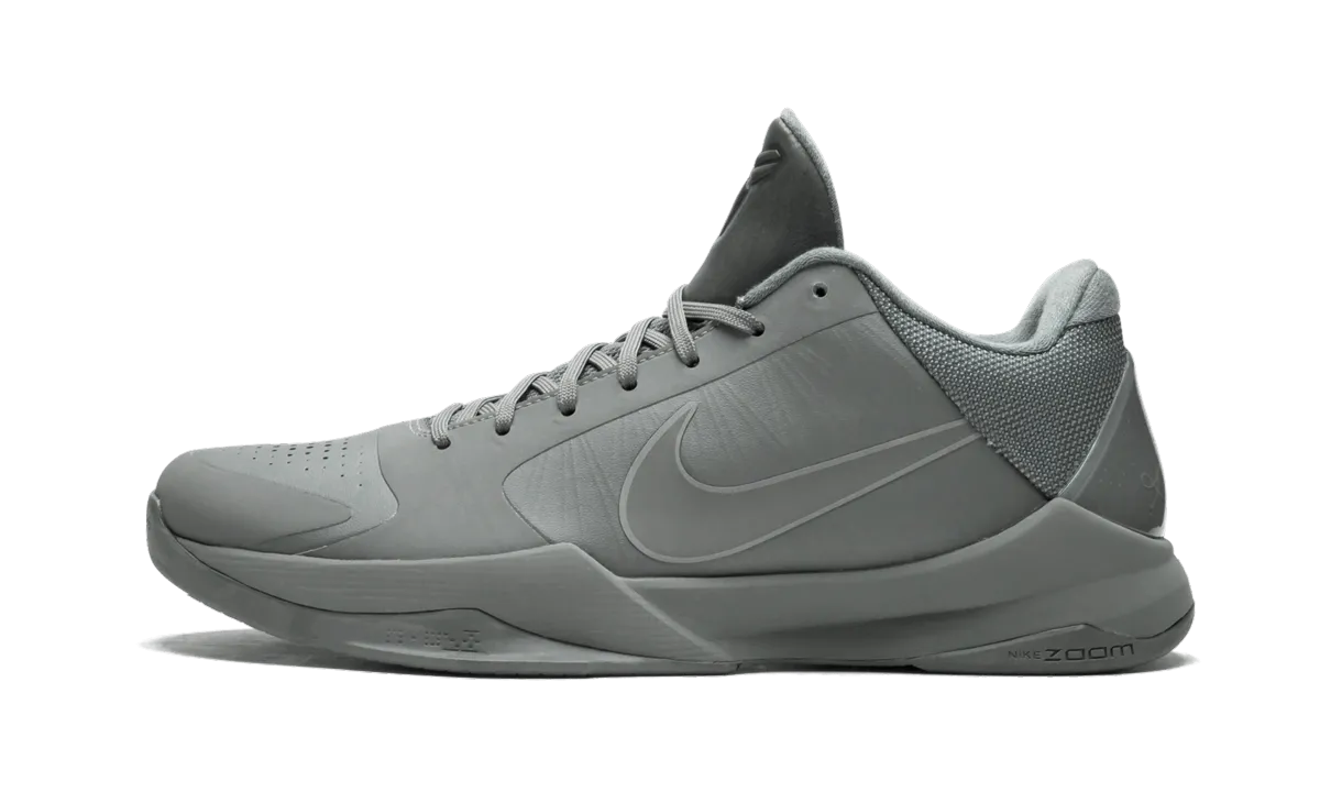 Zoom Kobe 5 FTB "Fade To Black" Player Ready Tech Elite Grip