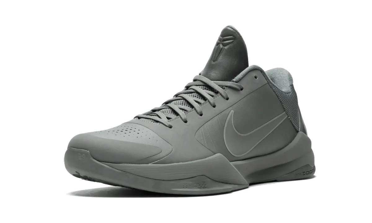 Trendy Appearance Anti Fatigue Zoom Kobe 5 FTB "Fade To Black"
