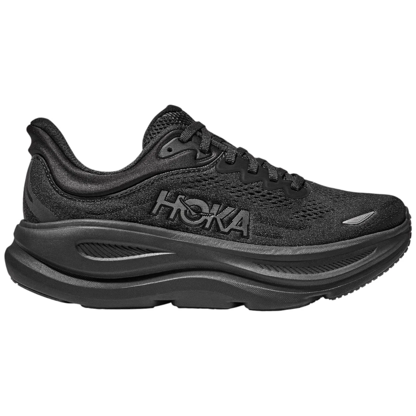 Hoka Bondi 9 Womens Running Shoes Hyper Breathable Knit Iconic arch